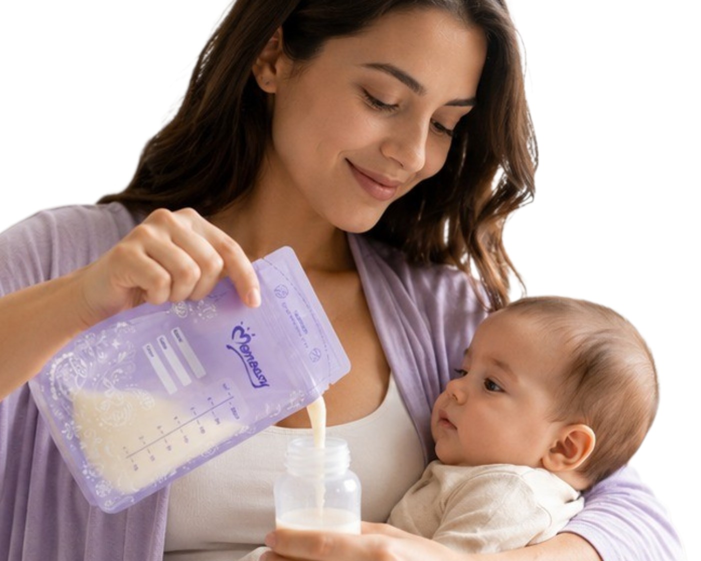 Bolsas Para Almacenar Leche Materna Momeasy X 25 - Imagen 2
