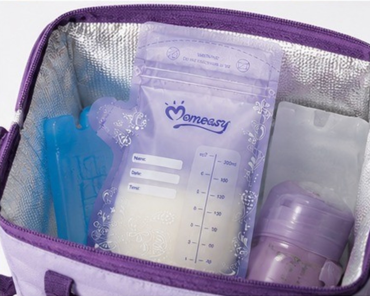 Bolsas Para Almacenar Leche Materna Momeasy X 25 - Imagen 3