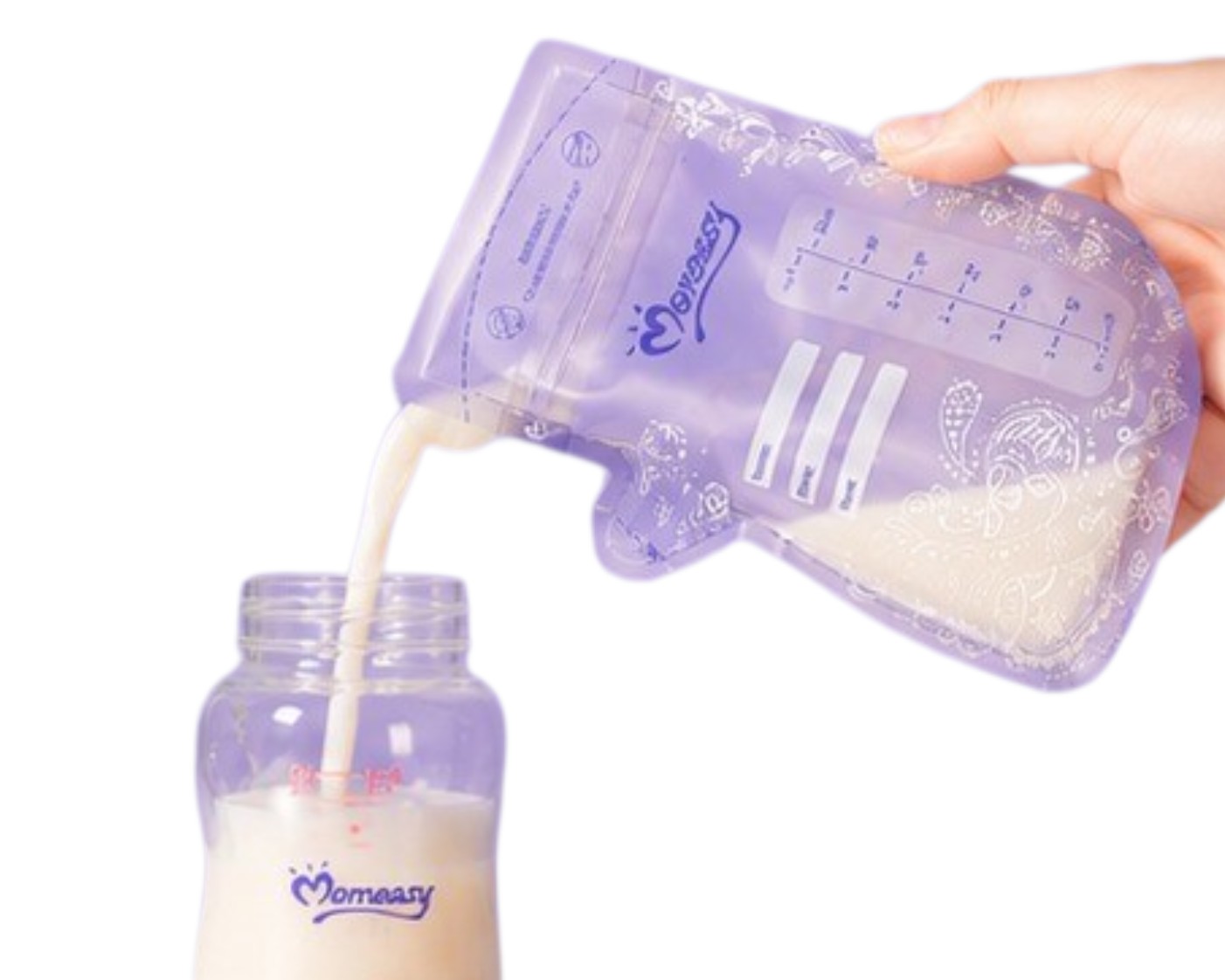 Bolsas Para Almacenar Leche Materna Momeasy X 25 - Imagen 5
