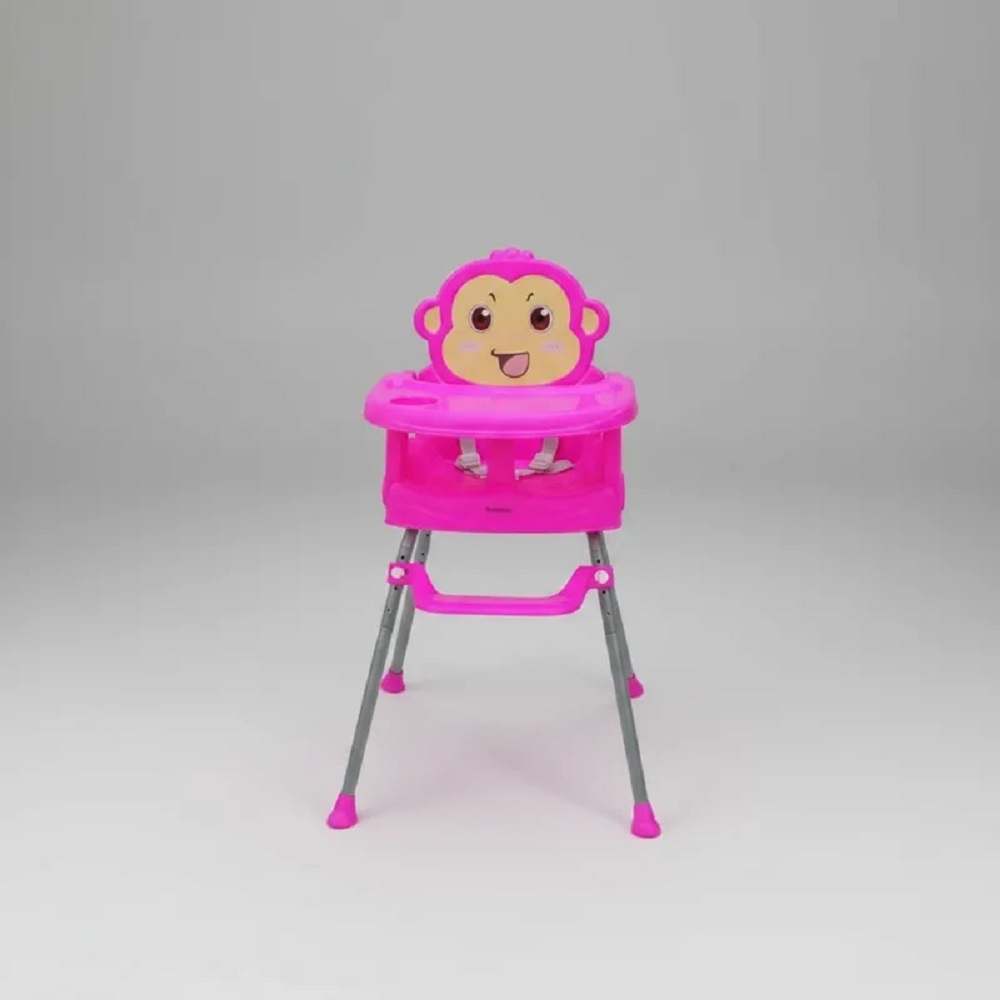 Silla Comedor Bebe Miquito Rosado - Imagen 5