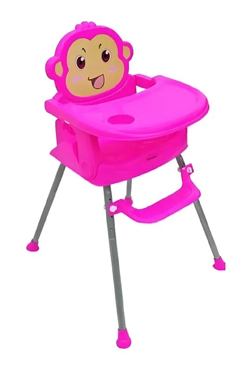 Silla Comedor Bebe Miquito Rosado