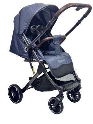 Coche Paseador Para Bebe  Niño Unisex Plegable Azul