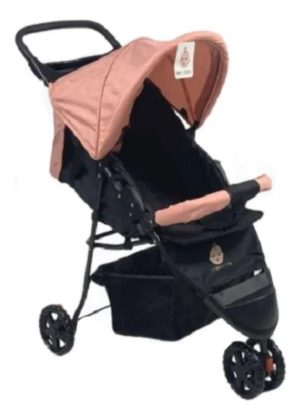 Coche Paseador Bebe Hermosos Colores Niña Travel System Rosado