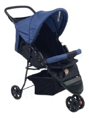 Coche Paseador Bebe Hermosos Colores Niño Travel System Azul