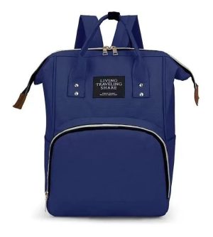 Pañalera Multifuncional Morral Bolso 1812 Azul Oscuro