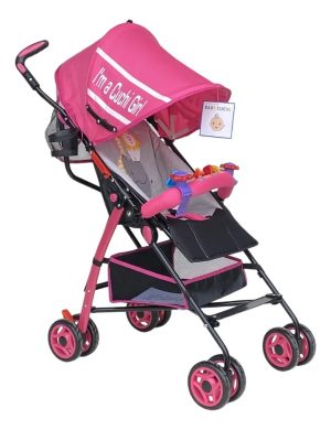 Coche Paseador Bebe Tipo Sombrilla Niño Práctico Fucsia