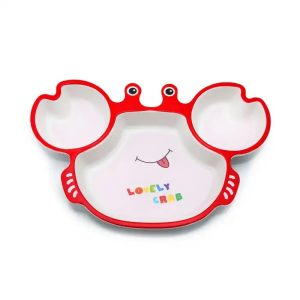 Vajilla de Bambú con Diseño de Cangrejo - Imagen 3