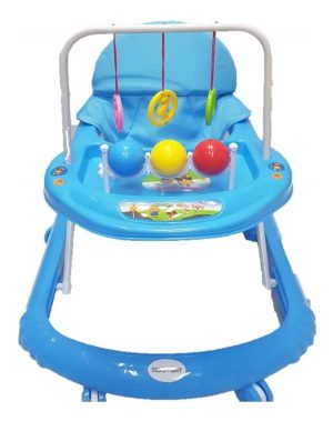 Caminador Bebe Musical Niño Niña Sonajeros Andadera Sin Guia Azul Claro Oferta ! - Imagen 2