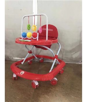 Caminador Bebe Musical Niño Niña Sonajeros Andadera Sin Guia Rojo Oferta ! - Imagen 3