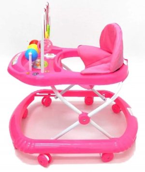 Caminador Bebe Musical Niño Niña Sonajeros Andadera Sin Guia Rosado Oferta ! - Imagen 2