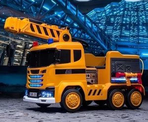 Grua y Carro de Bomberos Bebes Niño Divertido - Imagen 3
