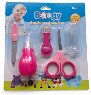 Kit Set Cirugía Cuidado Bebe CortaUñas Salud 5 piezas Ref. 17458