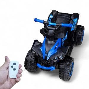 Carro Montable CuatriMoto Bebe Con Control Ref. NAJ 1 AZUL - Imagen 2