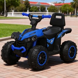 Carro Montable CuatriMoto Bebe Con Control Ref. NAJ 1 AZUL - Imagen 3