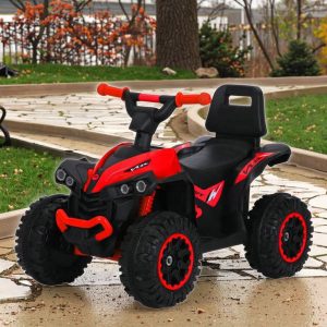 Carro Montable CuatriMoto Bebe Con Control Ref. NAJ 1 ROJO - Imagen 5