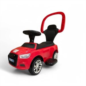 Carro Montable Moto Bebe Juguete Musical Paseador Happy Color ROJO - Imagen 4