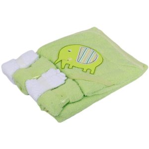 Toalla Con Capucha Para Bebe Con Babitas X4 Cartebaby. - Imagen 5