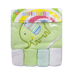 Toalla Con Capucha Para Bebe Con Babitas X4 Cartebaby. - Imagen 6