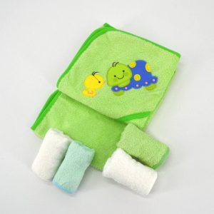 Toalla Con Capucha Para Bebe Con Babitas X4 Cartebaby. - Imagen 4