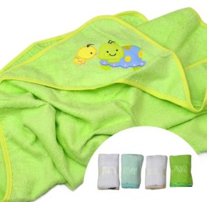 Toalla Con Capucha Para Bebe Con Babitas X4 Cartebaby. - Imagen 3