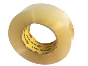 Cinta Adhesiva Gruesa Transparente Para Embalaje Empaque x 1 Rollo 300 Yardas