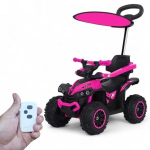 Carro Montable CuatriMoto Bebe Con Control Ref. NAJ 1 FUCSIA