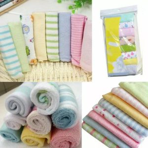 Baberos Para Bebe Tipo Babitas X 8 Uni Semanario Suaves Baby Gerber Importadas - Imagen 2