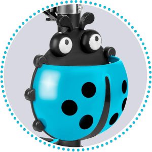 Patineta Scooter Monopatín 3 En 1 Niños Niñas 2 A 8 Años Escarabajo  AZUL - Imagen 8