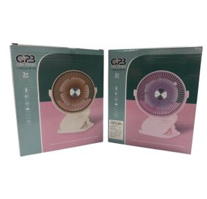 Ventilador Portátil 3 Velocidade Usb Recargable Rosado - Imagen 2