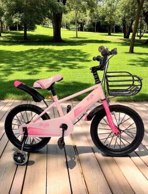 Bicicleta Niña Bebe De 4 A 8 Años Juguete Bebe Rin #16 PUPPI ROSADA - Imagen 2