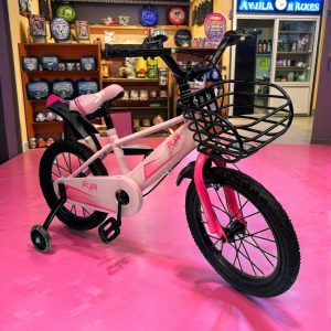 Bicicleta Niña Bebe De 4 A 8 Años Juguete Bebe Rin #16 PUPPI ROSADA - Imagen 5
