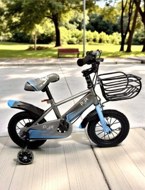 Bicicleta Niño Bebe De 2 A 5 Años Juguete Bebe Rin#12 PUPPI GRIS - Imagen 3