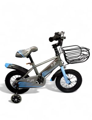 Bicicleta Niño Bebe De 2 A 5 Años Juguete Bebe Rin#12 PUPPI GRIS - Imagen 4