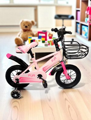 Bicicleta Niño Bebe De 2 A 5 Años Juguete Bebe Rin#12 PUPPI ROSADA - Imagen 2