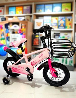 Bicicleta Niño Bebe De 2 A 5 Años Juguete Bebe Rin#12 PUPPI ROSADA - Imagen 3