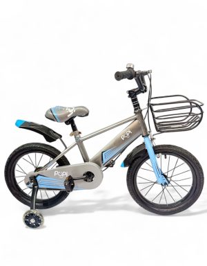 Bicicleta Niño Bebe De 4 A 8 Años Juguete Bebe Rin #16 PUPPI GRIS - Imagen 2