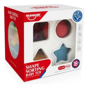 Cubo Estimulacion Sensorial Infantil Montessori Blanco Bebe Ref:HE0211 - Imagen 4