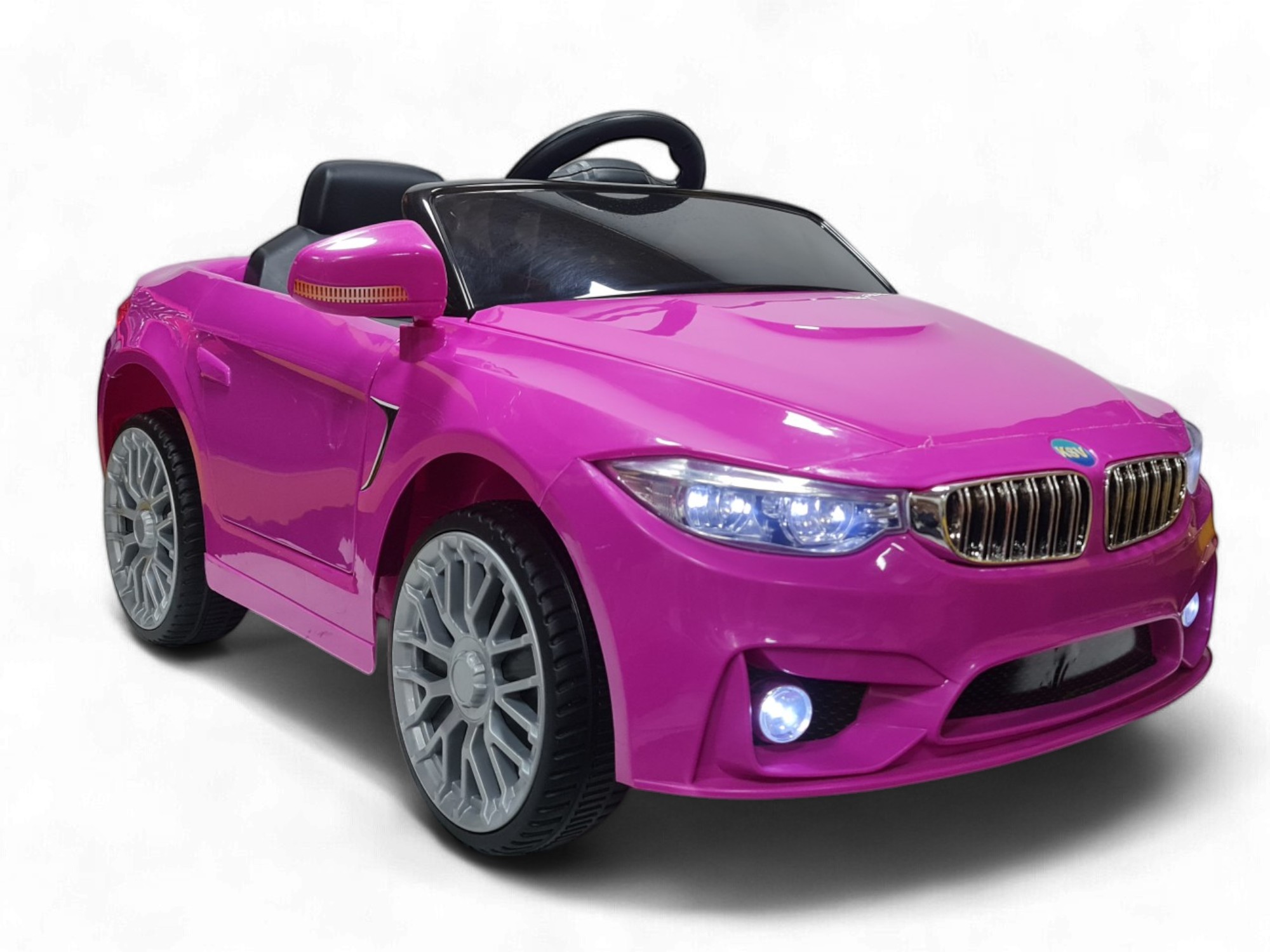 Carro Infantil Batería Eléctrico Niños Bebes Tipo BMW ROSA 8551