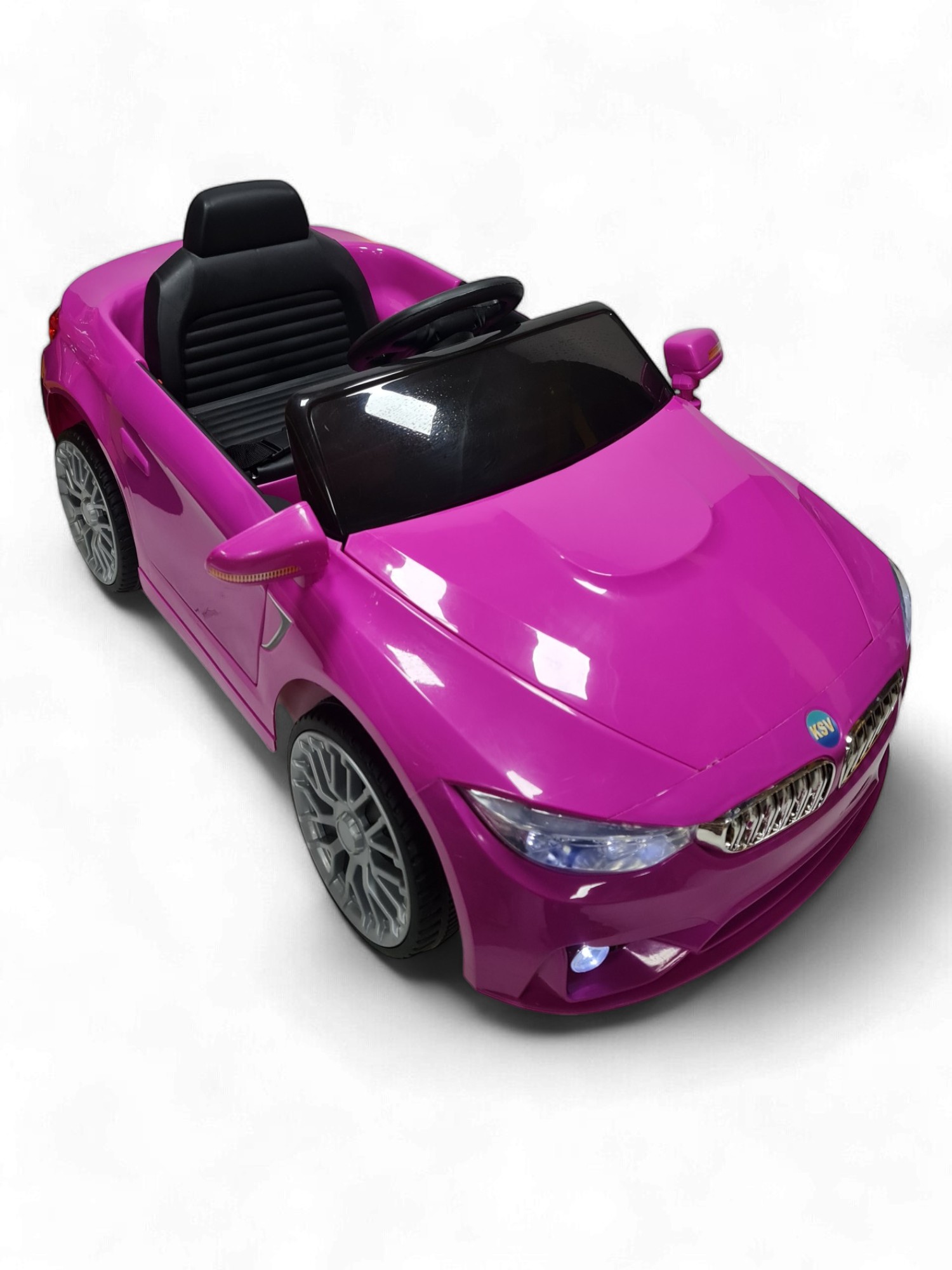 Carro Infantil Batería Eléctrico Niños Bebes Tipo BMW ROSA 8551 - Imagen 3