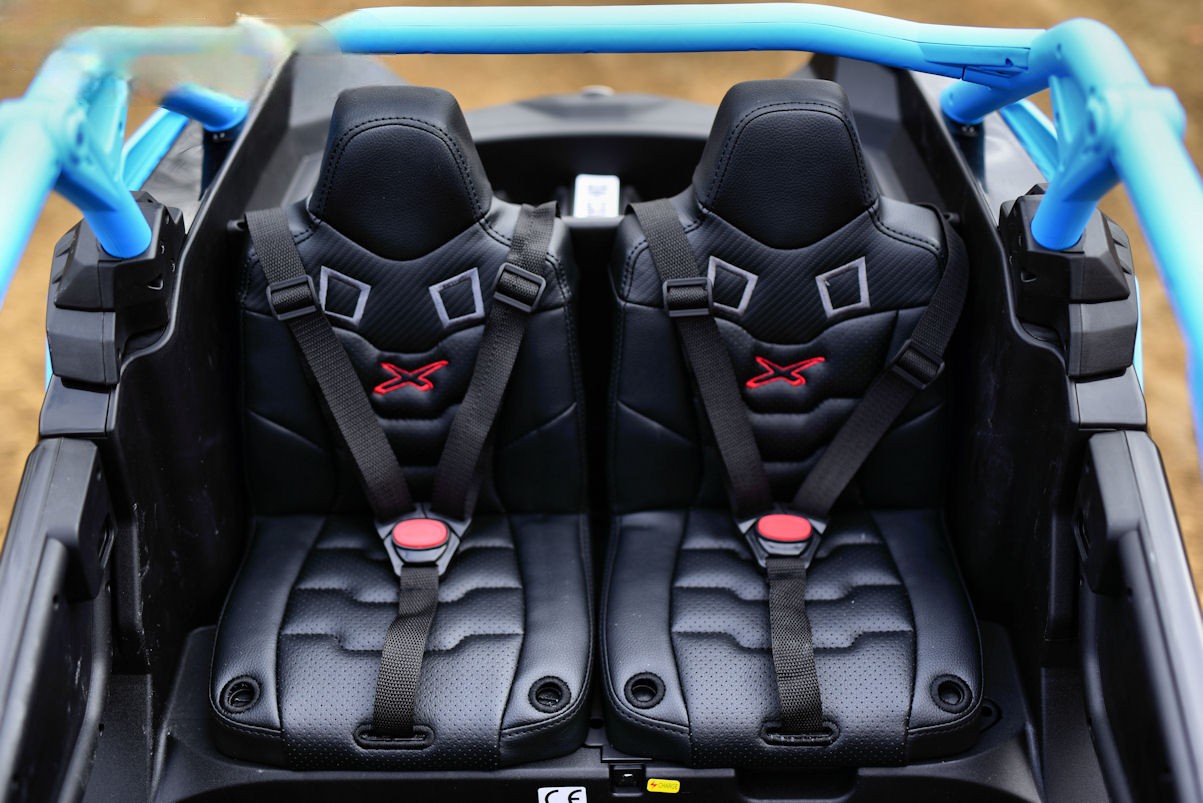 Carro Campero Electrico 24 Voltios CAN-AM MAVERICK ORIGINAL AZUL - Imagen 8