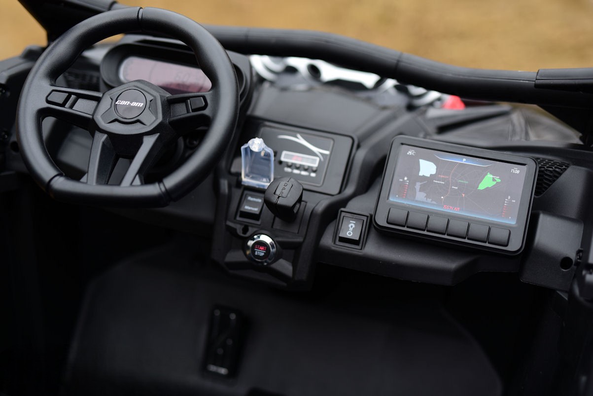 Carro Campero Electrico 24 Voltios CAN-AM MAVERICK ORIGINAL AZUL - Imagen 10