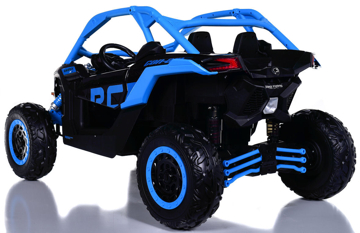 Carro Campero Electrico 24 Voltios CAN-AM MAVERICK ORIGINAL AZUL - Imagen 2