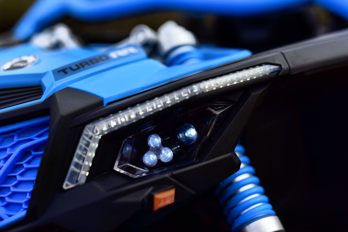 Carro Campero Electrico 24 Voltios CAN-AM MAVERICK ORIGINAL AZUL - Imagen 6