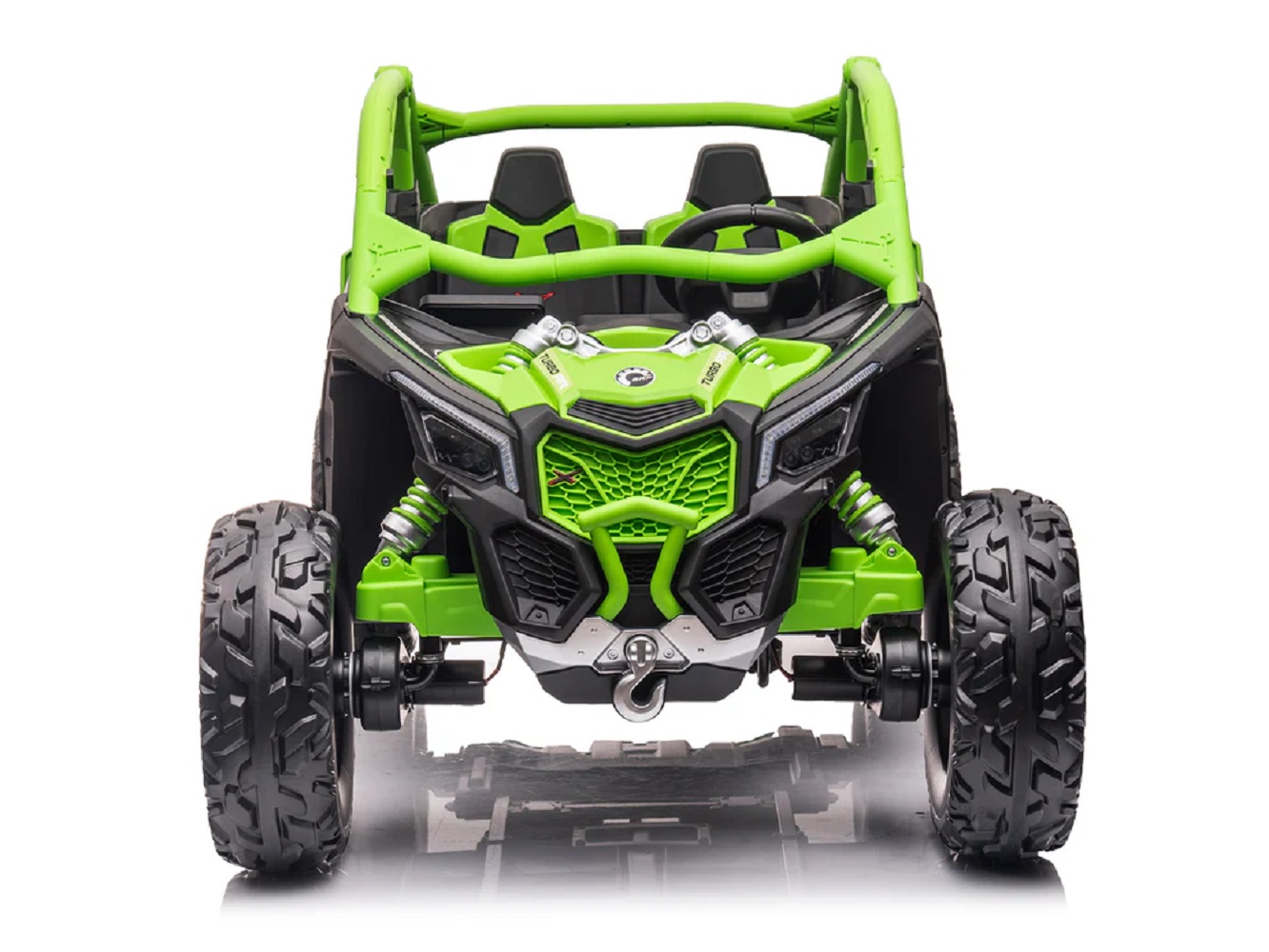 Carro Campero Electrico 24 Voltios CAN-AM MAVERICK ORIGINAL VERDE - Imagen 2