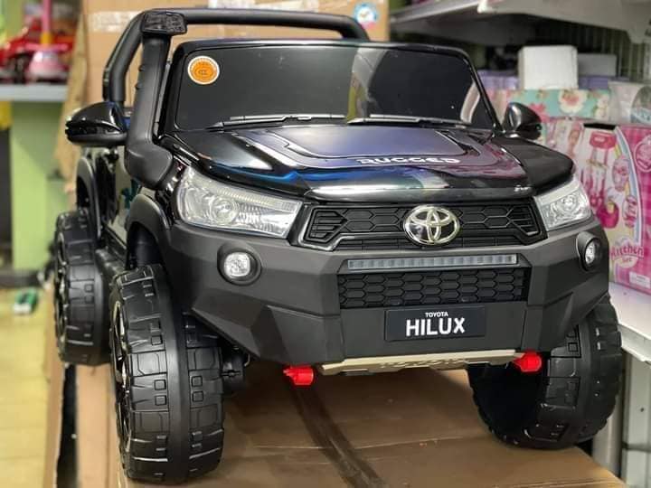 Carro Eléctrico Campero Toyota Hilux 1-9 Años NEGRO - Imagen 8
