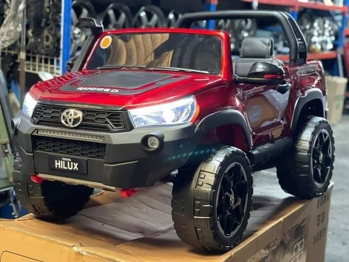 Carro Eléctrico Campero Toyota Hilux 1-9 Años Rojo - Imagen 2