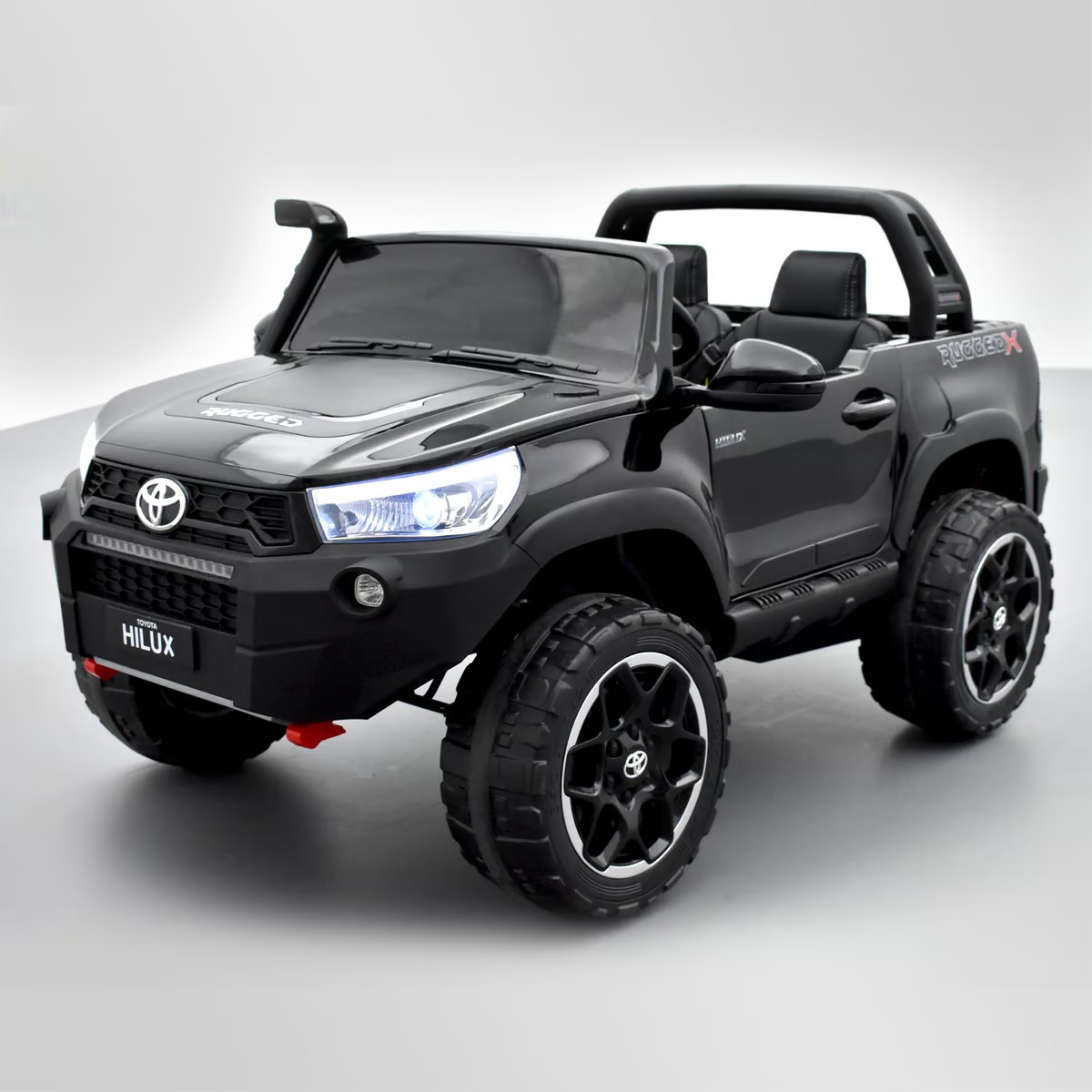 Carro Eléctrico Campero Toyota Hilux 1-9 Años NEGRO - Imagen 5