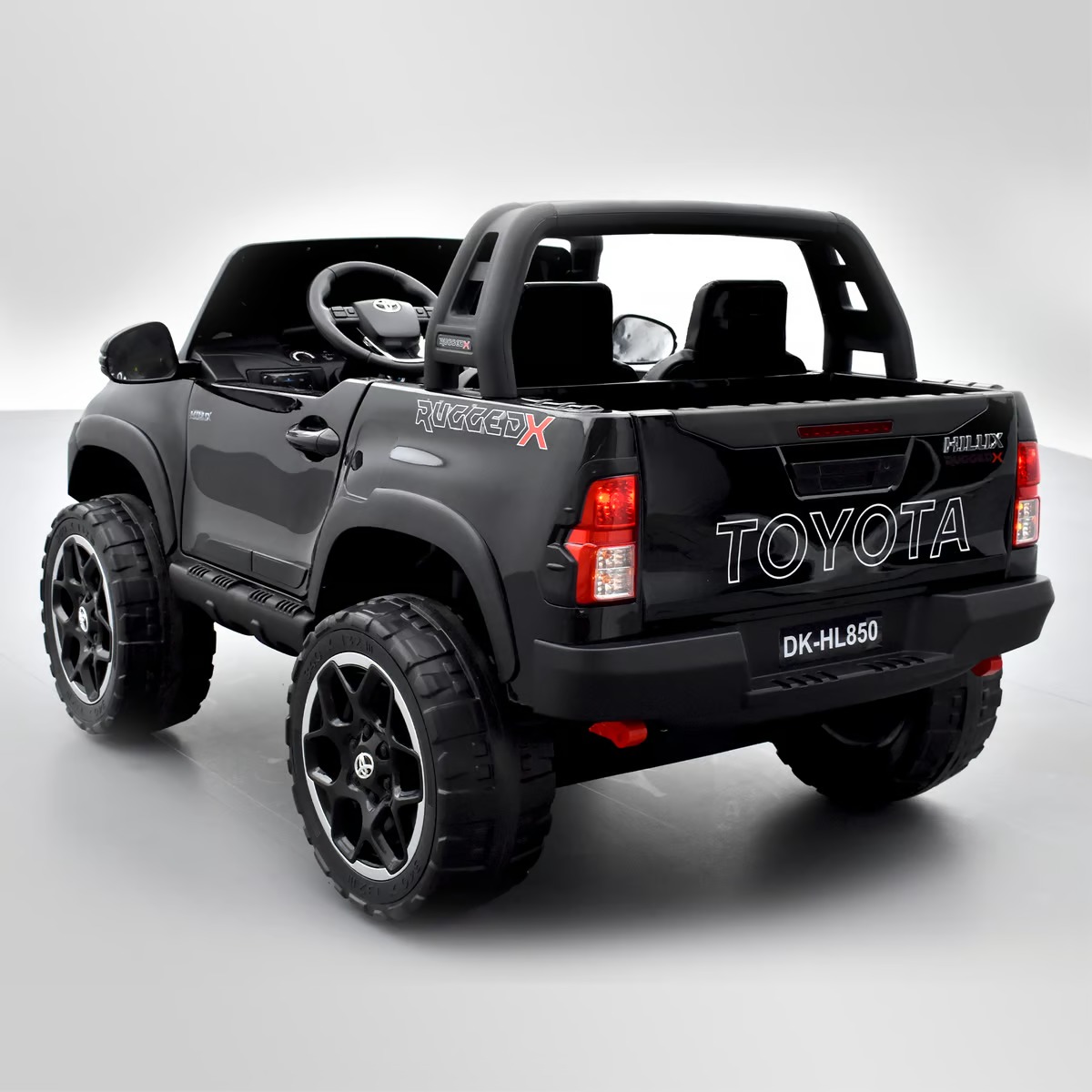 Carro Eléctrico Campero Toyota Hilux 1-9 Años NEGRO - Imagen 4