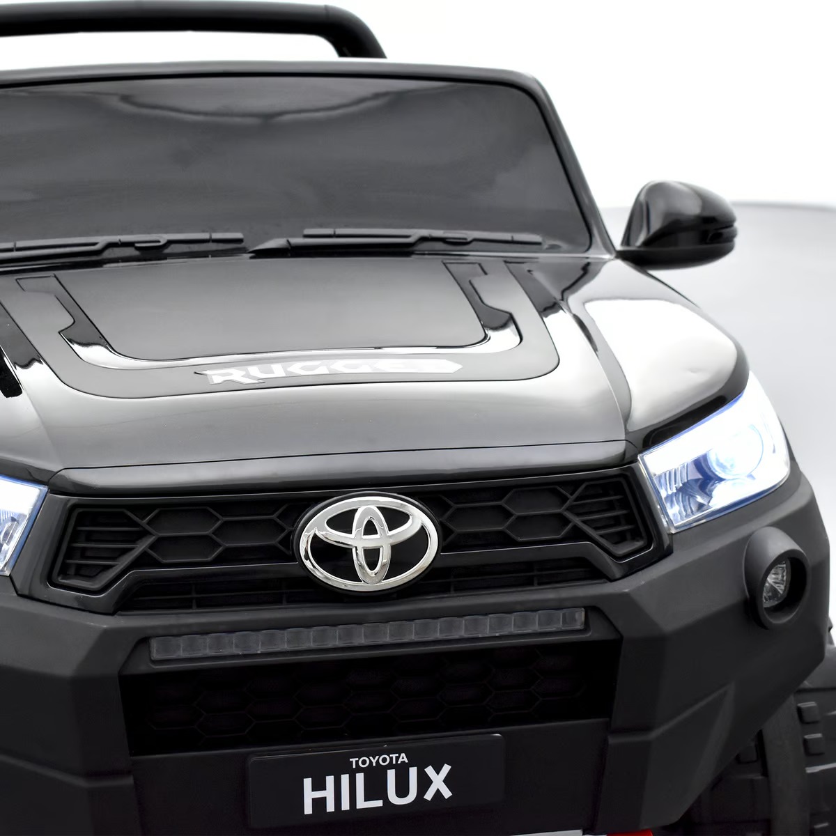 Carro Eléctrico Campero Toyota Hilux 1-9 Años Gris - Imagen 10