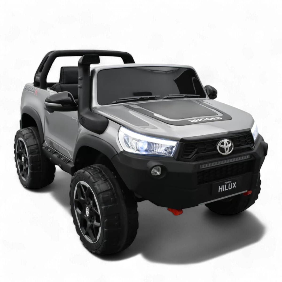 Carro Eléctrico Campero Toyota Hilux 1-9 Años Gris